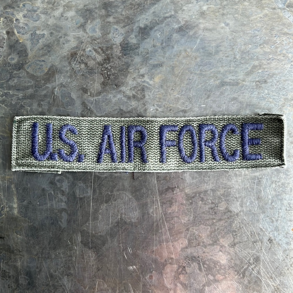 U.S. AIR FORCE embroidered tape patch - Vintage